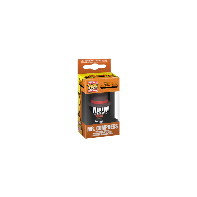MY HERO ACADEMIA - Pocket Pop Keychains - Compress (Hideout) 