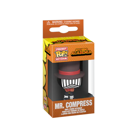 MY HERO ACADEMIA - Pocket Pop Keychains - Compress (Hideout) 