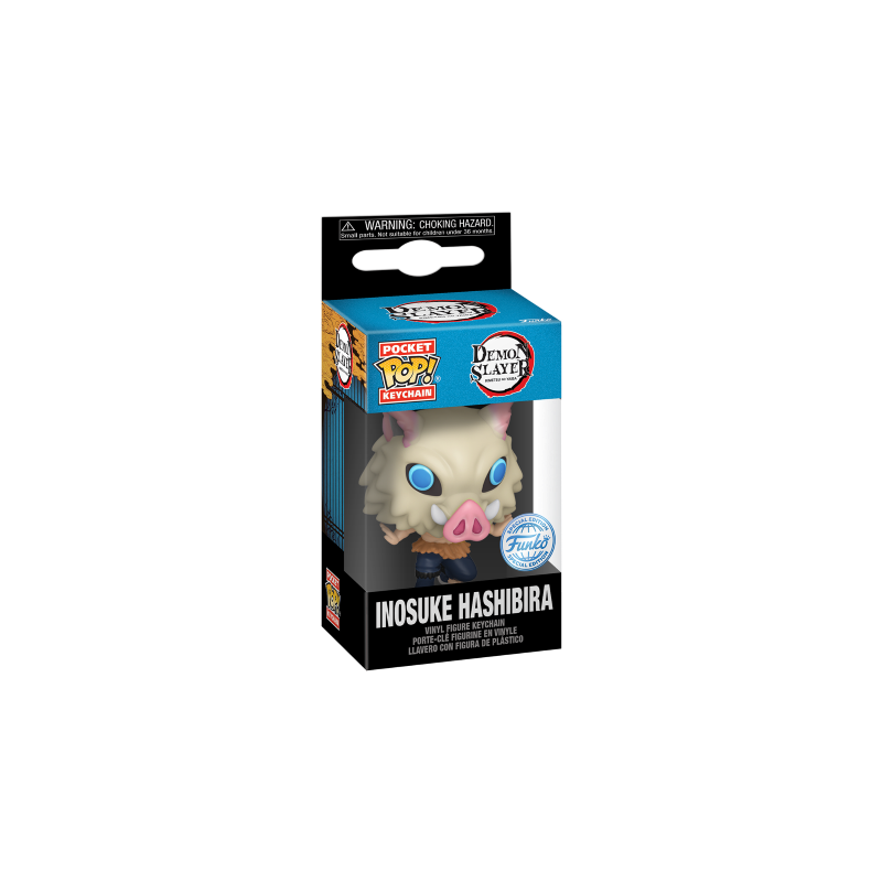 DEMON SLAYER - Pocket Pop Keychains - 7th Form Inosuke 