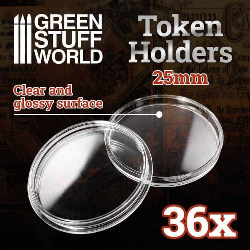 Capsules pour Jetons 25mm