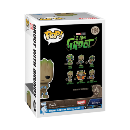 I AM GROOT - POP N° 1194 - Groot with Grunds 