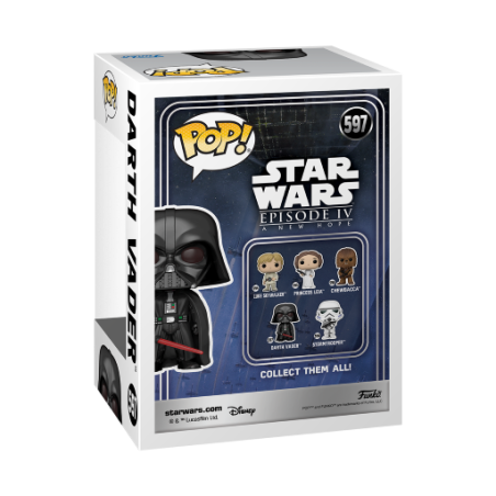 STAR WARS - POP N° 597 - Dark Vador 