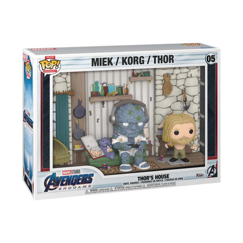 AVENGERS ENDGAME - POP Moments Deluxe N° 05 - Maison de Thor 