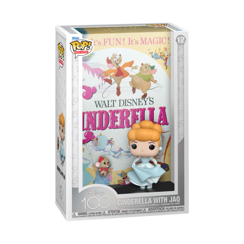 DISNEY - POP Movies Poster N° 12 - Cendrillon 