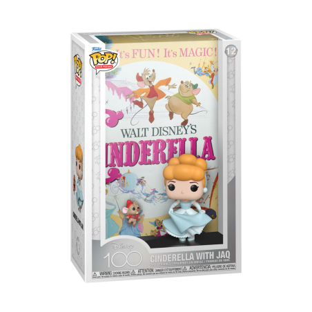 DISNEY - POP Movies Poster N° 12 - Cendrillon 