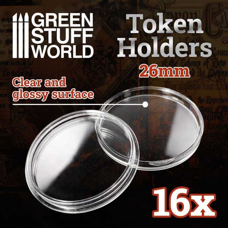 Capsules pour Jetons 26mm