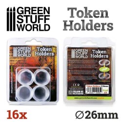 Capsules pour Jetons 26mm