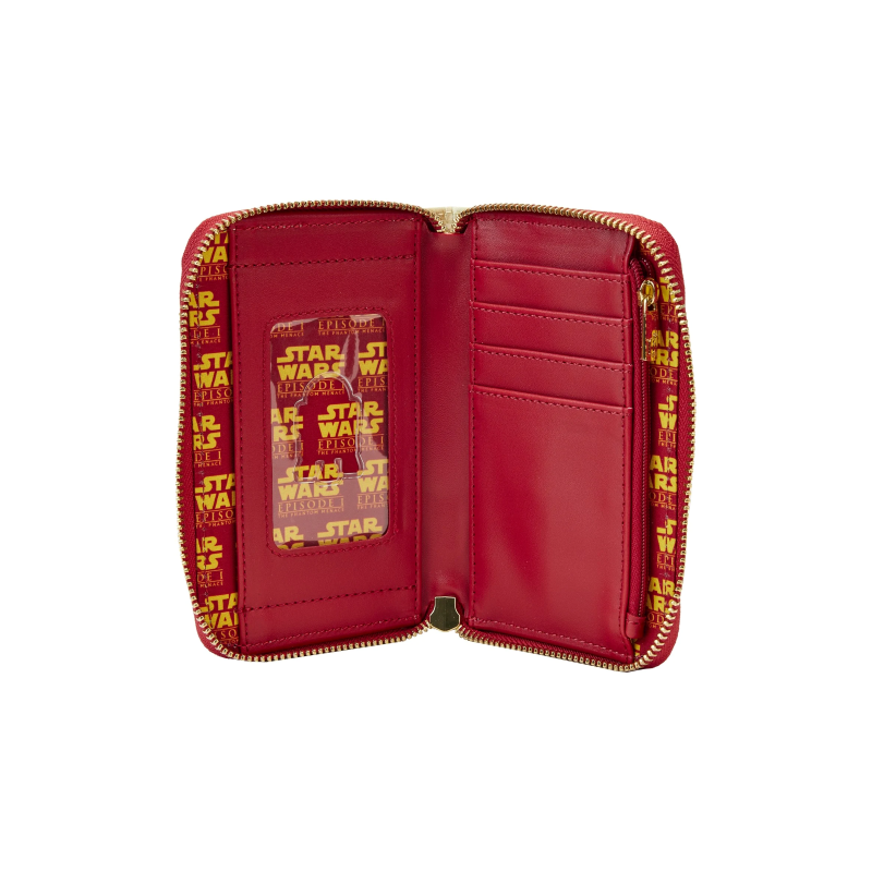STAR WARS - La Menace Fantome "Scene" - Portefeuille LoungeFly 