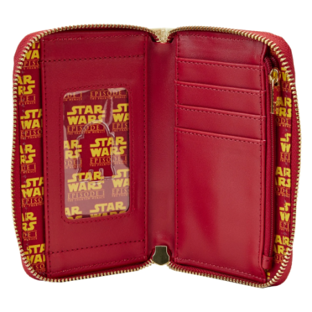 STAR WARS - La Menace Fantome "Scene" - Portefeuille LoungeFly 