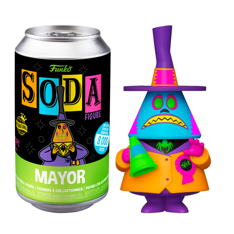NBX - POP Vinyl Soda - Mayor (Blacklight) w/Chase (IE) 