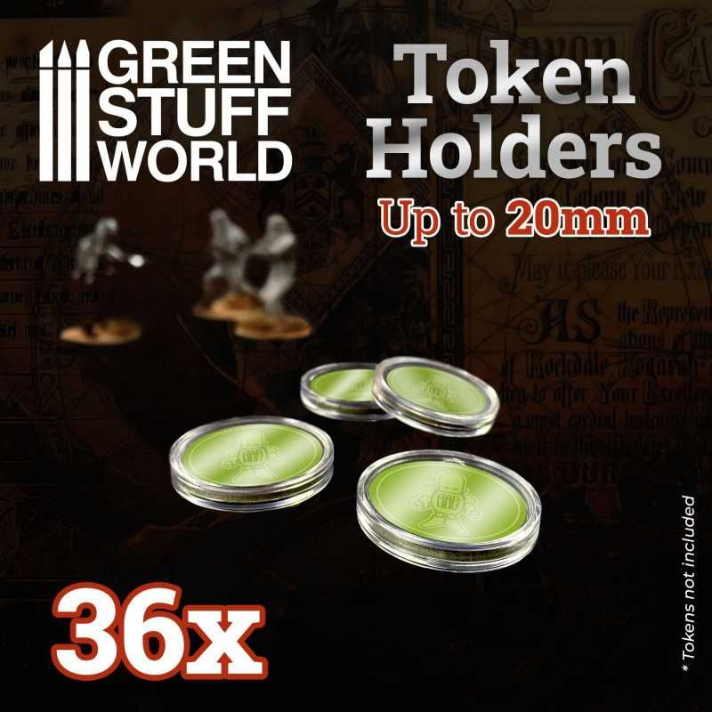 Capsules pour Jetons 32mm