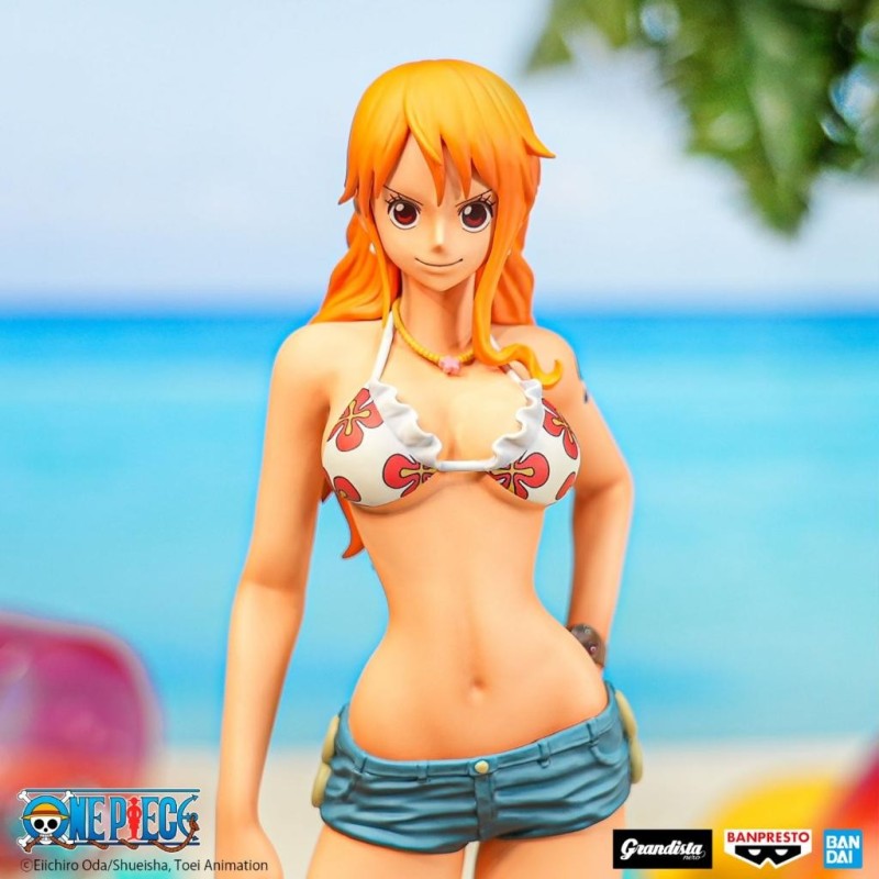 ONE PIECE - Nami - Figurine Grandista Nero 28cm 