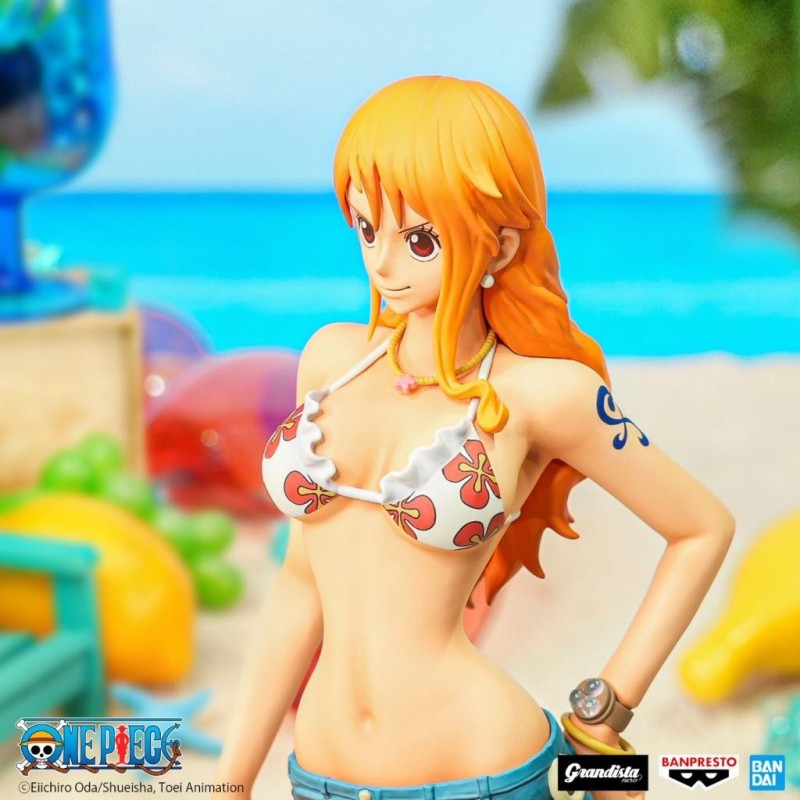 ONE PIECE - Nami - Figurine Grandista Nero 28cm 