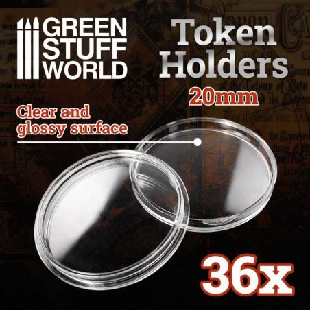 Capsules pour Jetons 32mm