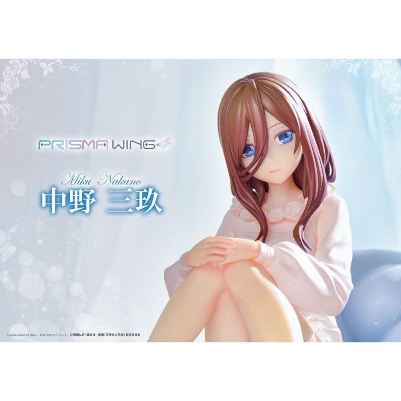 QUINTESSENTIAL QUINTUPLETS - Miku Nakano - Statue Prisma Wings 16cm 