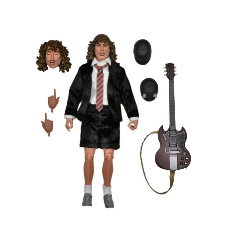 AC-DC - Angus Young "Highway To Hell" - Figurine Habillée 20cm 