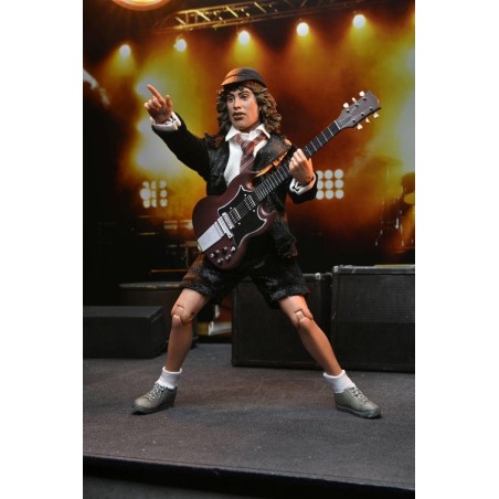 AC-DC - Angus Young "Highway To Hell" - Figurine Habillée 20cm 