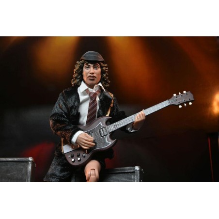 AC-DC - Angus Young "Highway To Hell" - Figurine Habillée 20cm 
