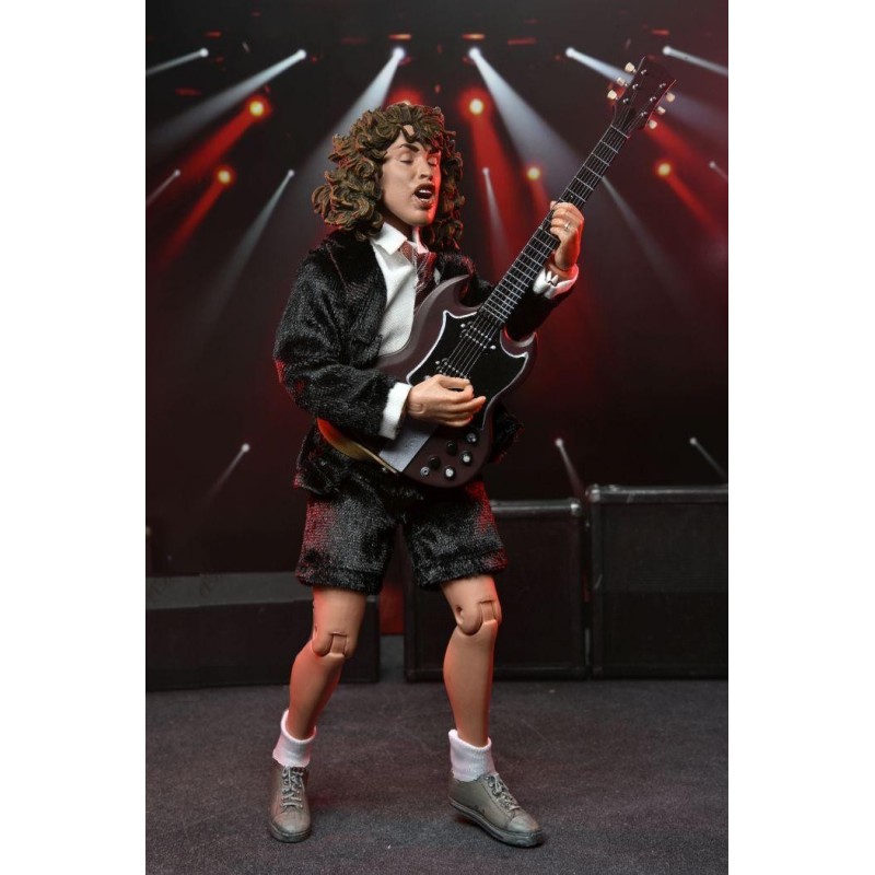 AC-DC - Angus Young "Highway To Hell" - Figurine Habillée 20cm 