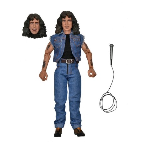 AC-DC - Bon Scott - Figurine Habillée 20cm 