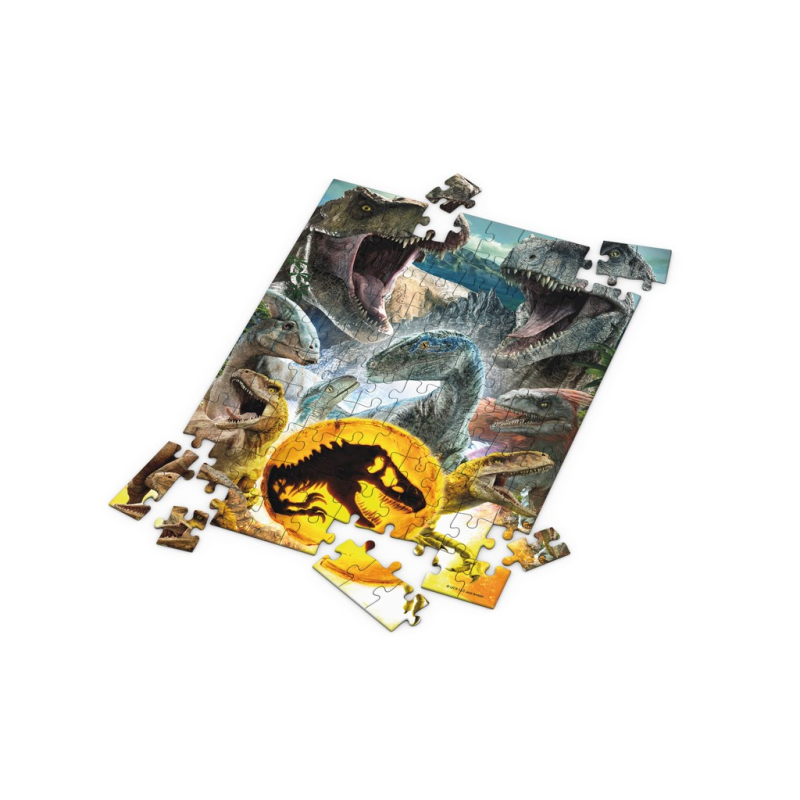 JURASSIC WORLD - Compo Carnivore - Puzzle Effet 3D 100P 