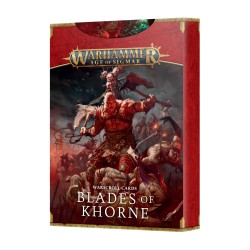 WARSCROLL CARDS: BLADES OF KHORNE (FRA)