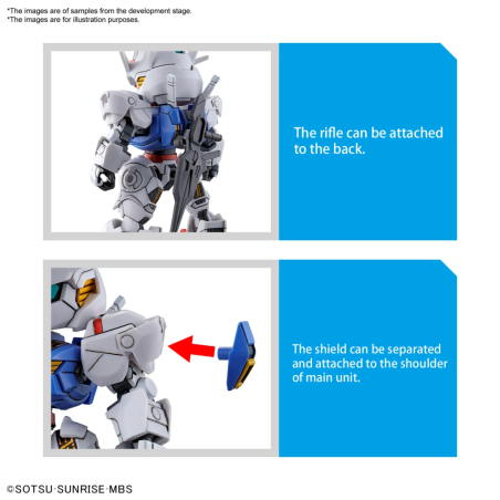 GUNDAM - SD Gundam Ex-Standard Gundam Aerial - Model Kit 