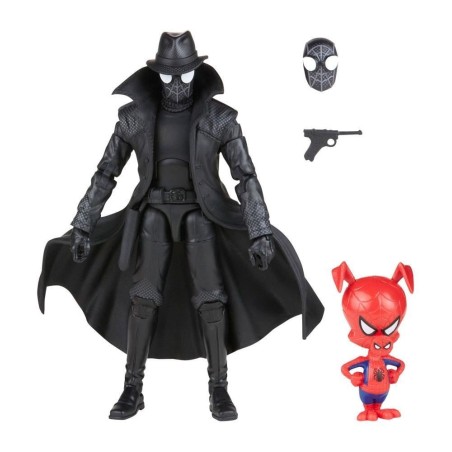 SPIDER-MAN -Spider-Man Noir & Spider-Ham -Pack 2 Figurines Legend 15cm 