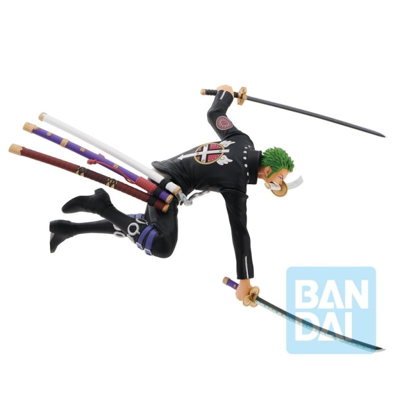 ONE PIECE FILM RED - Roronoa Zoro  -Figurine More Beat Ichibansho 11cm 
