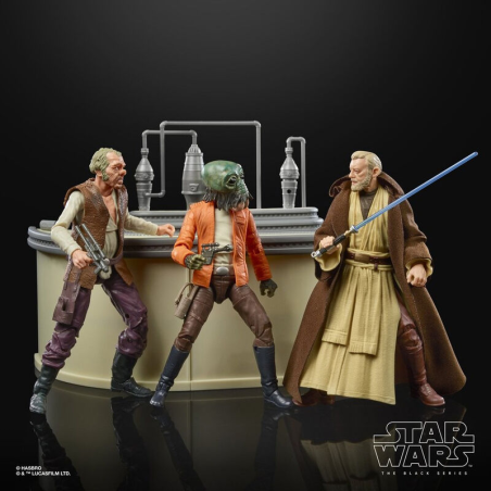 STAR WARS 4 - Set Confrontation Cantina - Figurine Black Series 15cm 