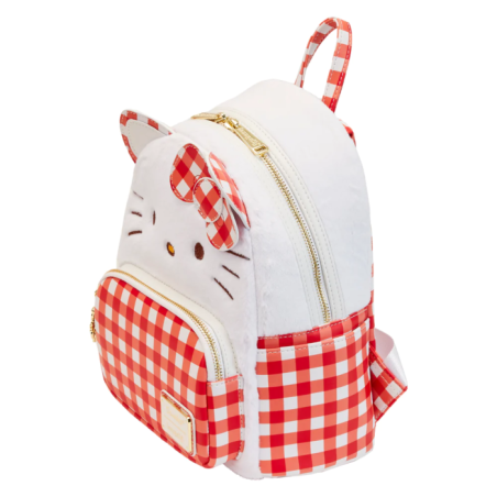 SANRIO - Hello Kitty "Gingham Cosplay" - Mini Sac à dos LoungeFly 