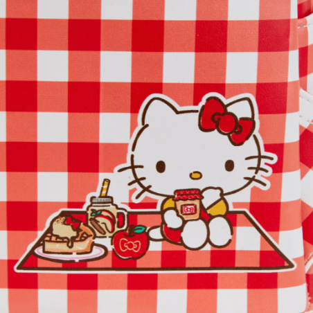 SANRIO - Hello Kitty "Gingham Cosplay" - Mini Sac à dos LoungeFly 