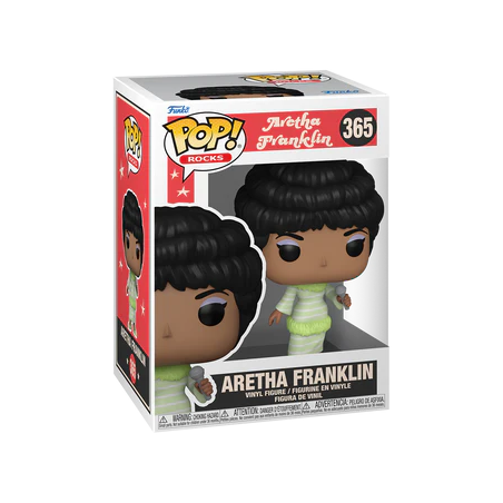 MUSIC - POP Rocks N° 365 - Aretha Franklin (Green Dress) 