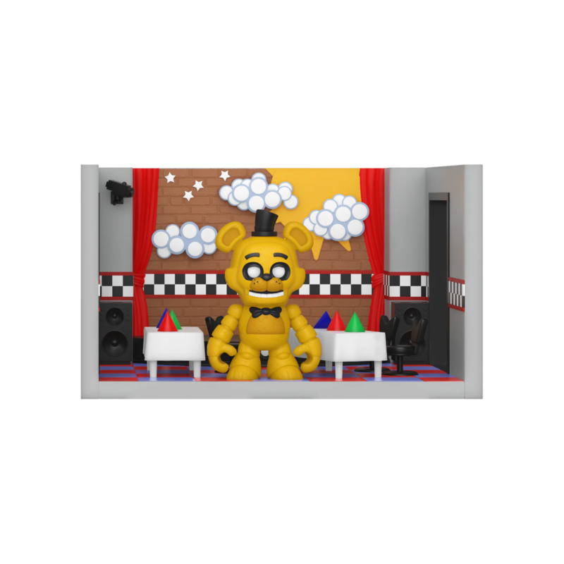 FNAF - Stage w/ Freddy (GD) - Snap Playset Funko 