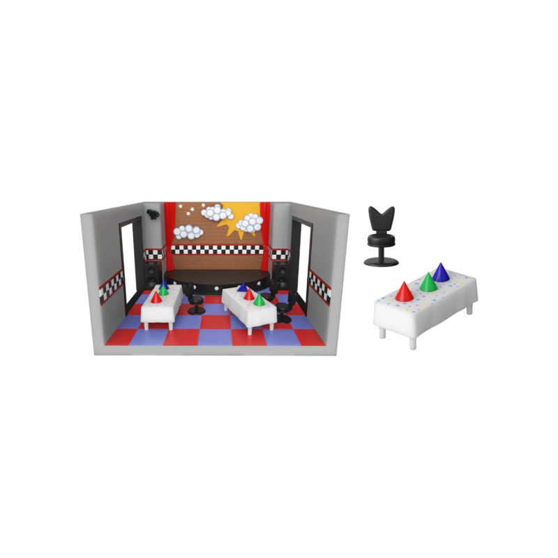 FNAF - Stage w/ Freddy (GD) - Snap Playset Funko 