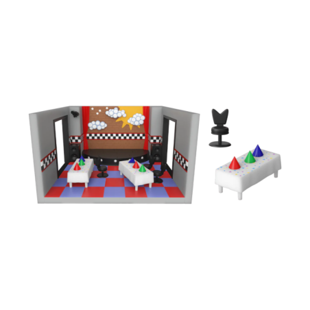 FNAF - Stage w/ Freddy (GD) - Snap Playset Funko 