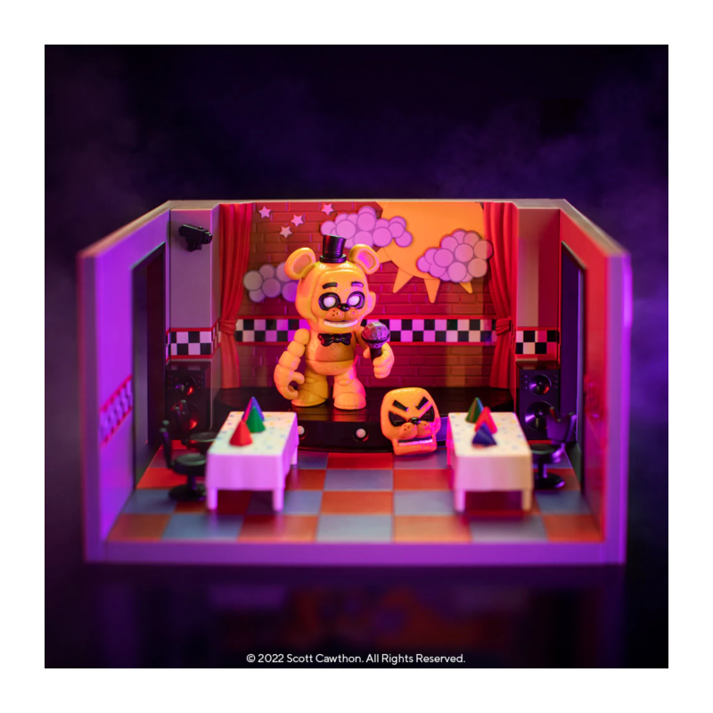 FNAF - Stage w/ Freddy (GD) - Snap Playset Funko 
