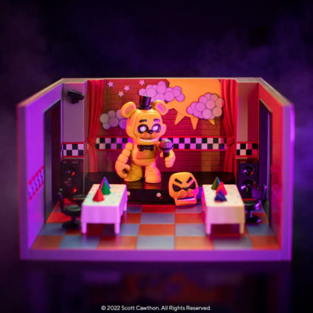 FNAF - Stage w/ Freddy (GD) - Snap Playset Funko 