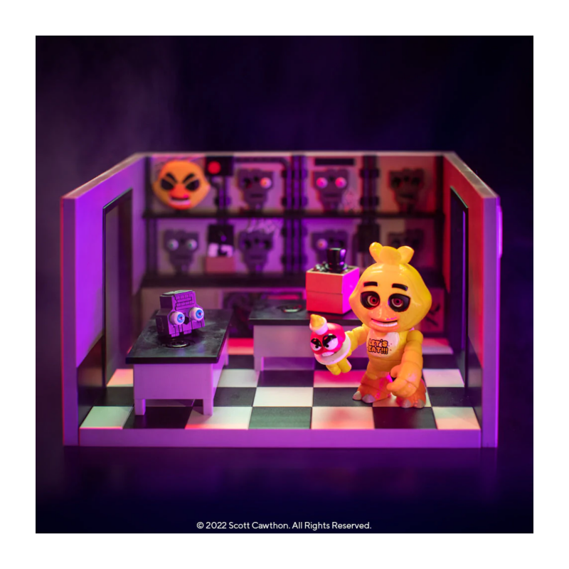 FNAF - Storage Room w/ Chica - Snap Playset Funko 