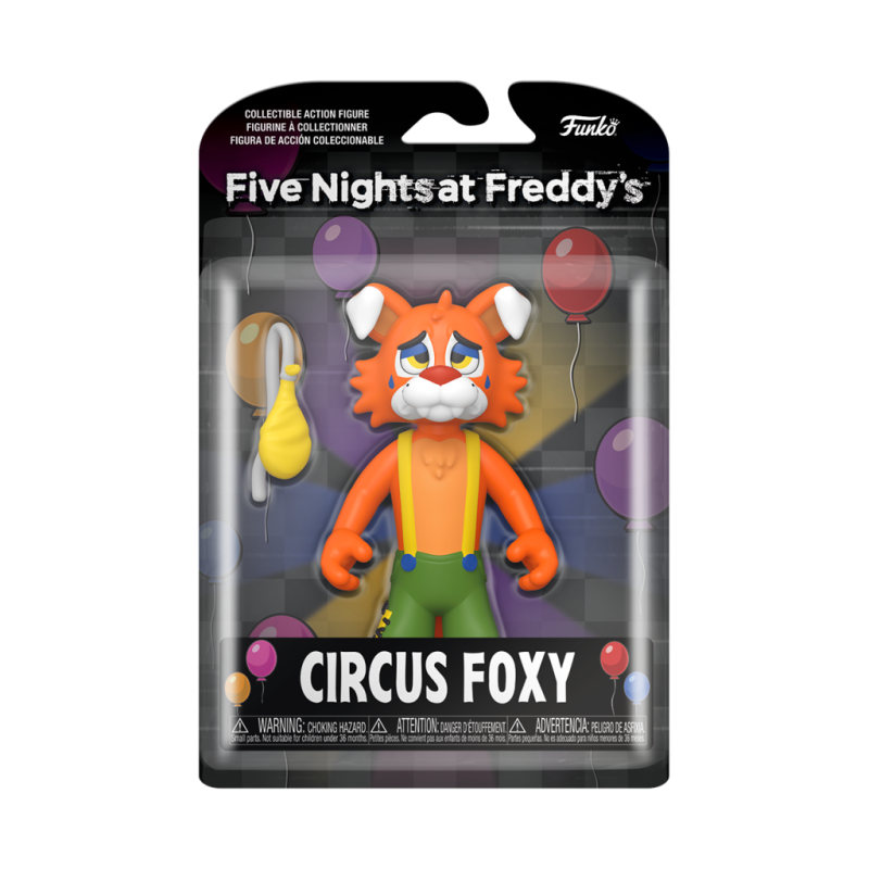 FNAF SECURITY BREACH - Circus Foxy - Action Figure POP 12.5cm 
