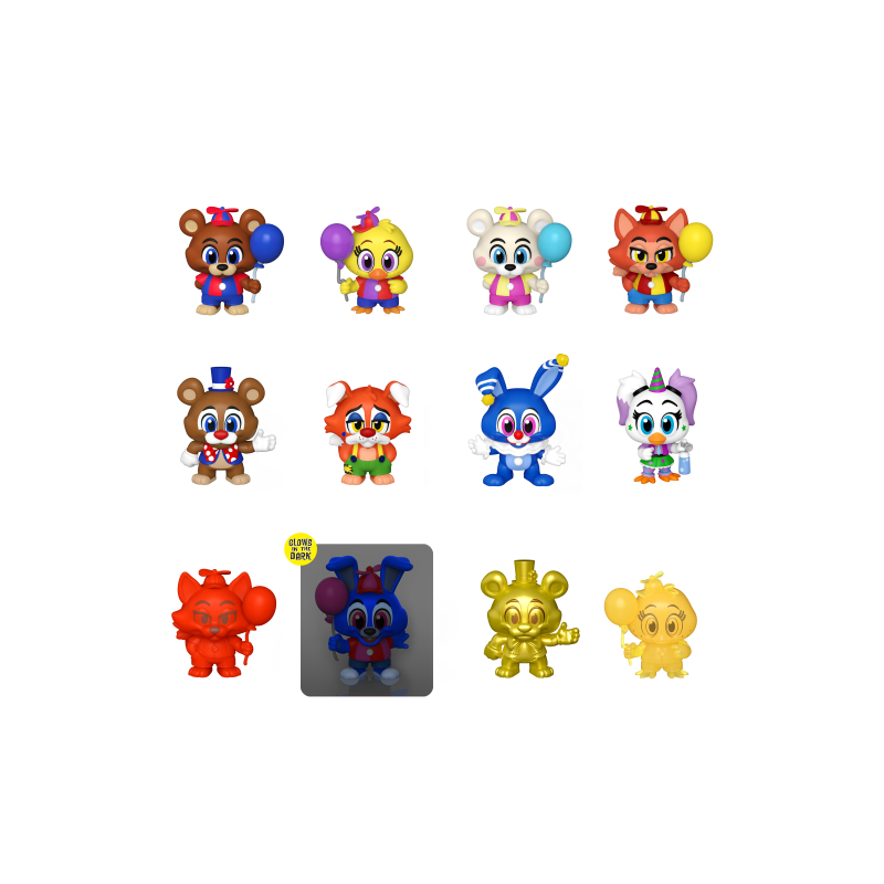 FNAF SECURITY BREACH S2 - Mystery Minis (BOX 12 Figurines) 
