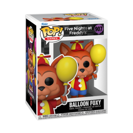 FNAF SECURITY BREACH - POP Games N° 907 - Balloon Foxy 