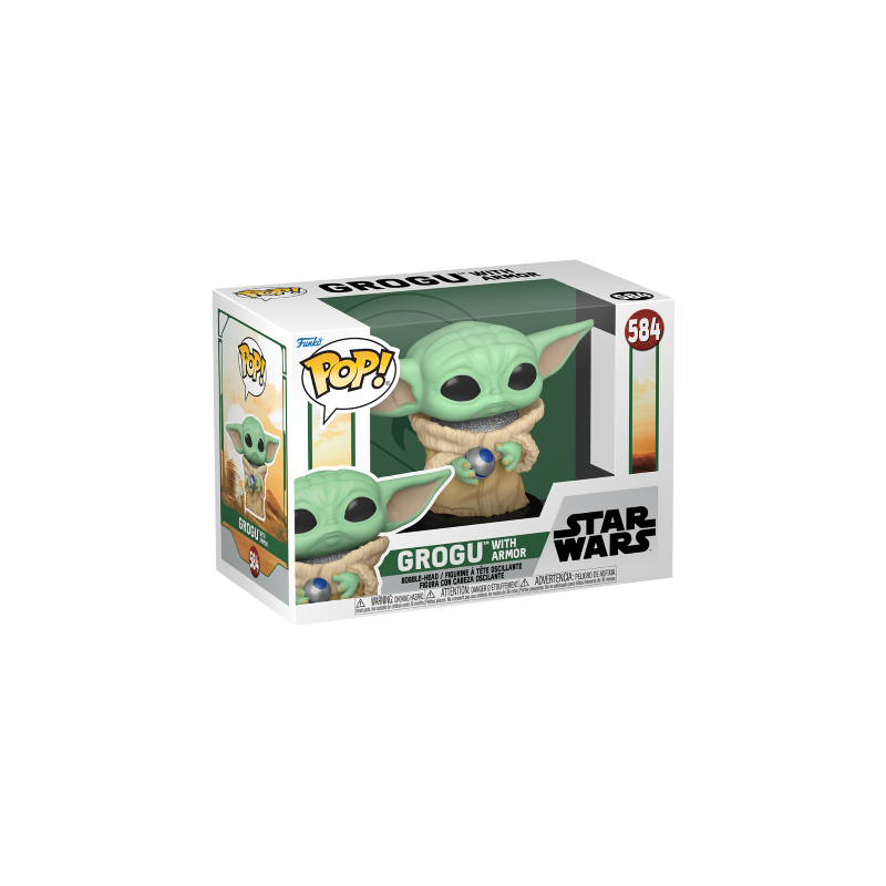 BOOK OF BOBA FETT - POP N° 584 - Grogu w/ armor 