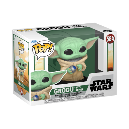 BOOK OF BOBA FETT - POP N° 584 - Grogu w/ armor 
