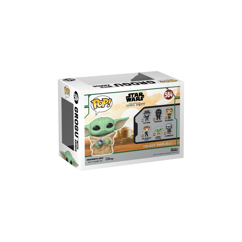 BOOK OF BOBA FETT - POP N° 584 - Grogu w/ armor 