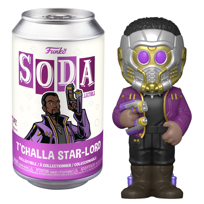 WHAT IF - POP Soda - Star-Lord T'Challa avec Hase 