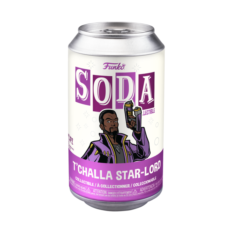 WHAT IF - POP Soda - Star-Lord T'Challa avec Hase 