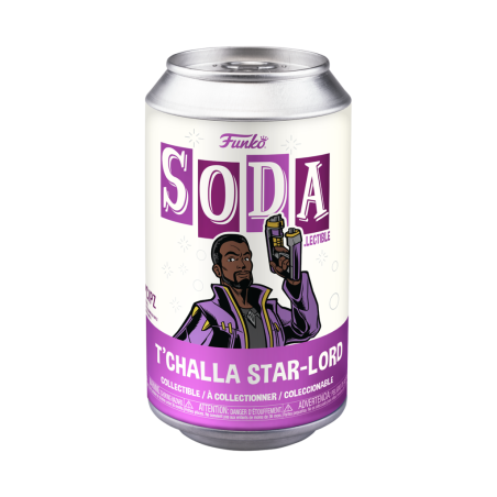 WHAT IF - POP Soda - Star-Lord T'Challa avec Hase 