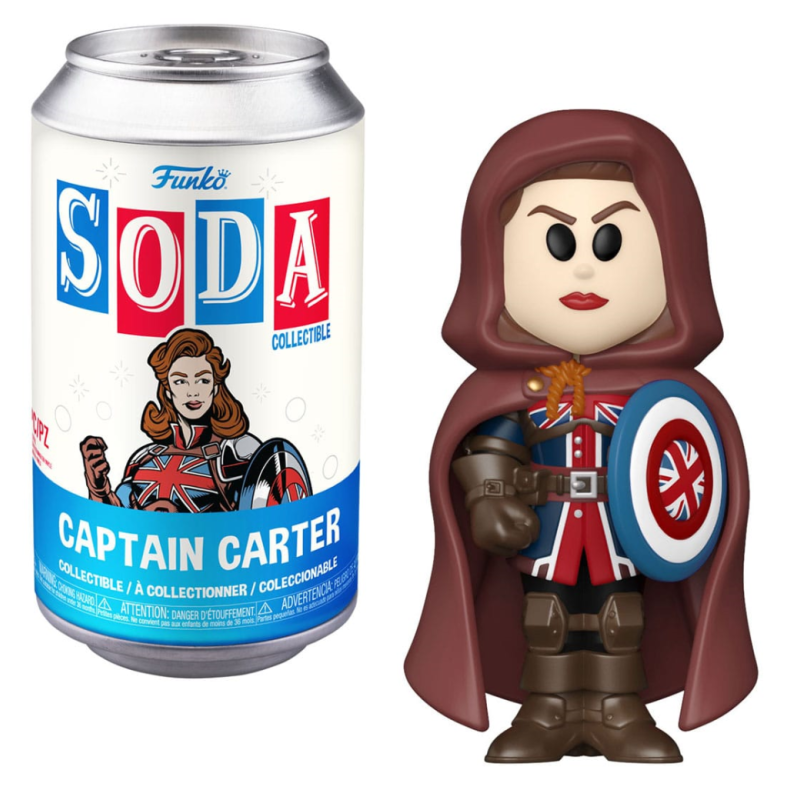 WHAT IF - POP Soda - Captain Carter avec Chase (M) 