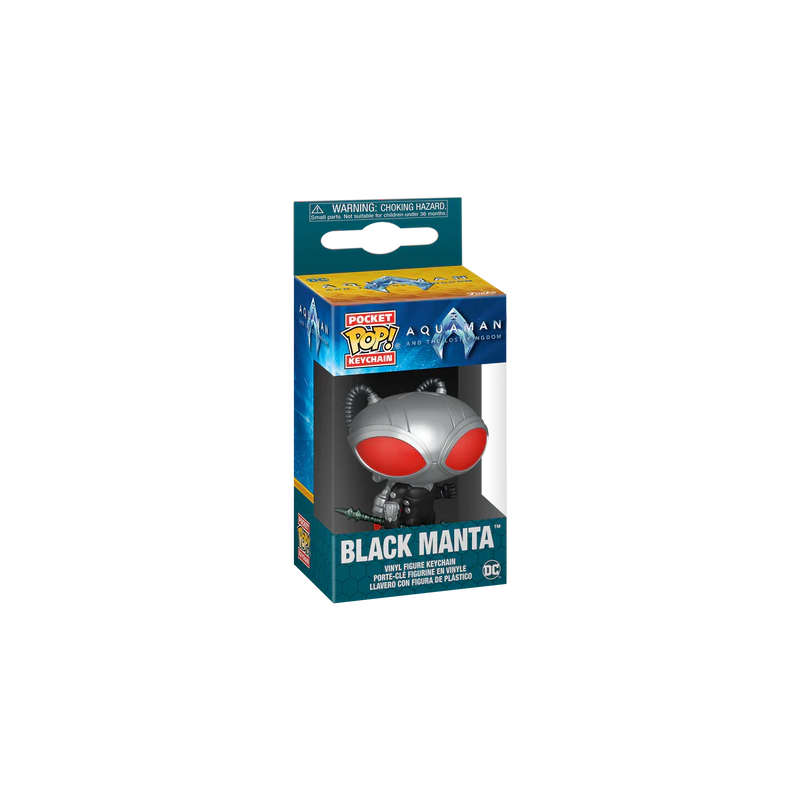 AQUAMAN 2 - Pocket Pop Keychains - Black Manta 
